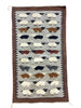 Nora Bitah, Flock of Sheep, Pictorial, Navajo Handwoven Rug, 52” x 30