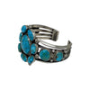 Freddie Maloney, Bracelet, Desert Rose Turquoise, Navajo, 6 1/2"