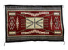 Donald Yazzie, Storm Pattern, Navajo Handwoven Rug, 48" x 75"