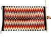 Kaylsey Sorrell, Eye Dazzler Design, Navajo Handwoven Rug, 28” x 49”