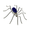 Effie Garfield, Pin, Spider, Lapis, Navajo, 3 3/4"