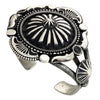 Hemerson Brown, Bracelet, Concho Design, Stamping, Navajo Handmade, 6 1/2"