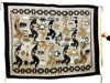 Esther Etcitty, Kokopelli Pictorial, Navajo Handwoven Rug, 43” x 55”