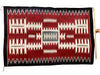 April Yazzie, Rug, Storm Pattern, Navajo Handwoven, 60 1/2 " x 39 1/2"
