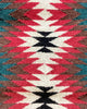 Ayash Tso, Navajo Handwoven Rug, Wool, Eye Dazzler, 25” x 40”