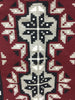 Linda Joe, Ganado Red Rug, Navajo Handwoven, Double Diamond, 60" x 36"