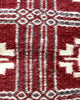 Rosebelle Nez, Navajo Handwoven Rug, Two-Sided, Wool, 18 1/2" x 16”
