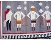 Circa 1930s Navajo Yei Rug, Large, Natural Dyes, Collectible, 10' 10" x 7' 5"
