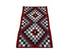 Carolyn Woods, Eyedazzler, Navajo Hand Wooven, 61.5" x 37.5"