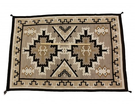 Vintage Navajo Style Rug, 2'4x3'5