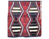 Chief Blanket, 3rd Phase Transitional Rug, Navajo Rug, Navajo, Circa 1890s, 64 1/2"x 70"