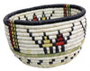 Gladys Kagenveama, Hopi Coil Basket, Hopi Design, 7" x 10.5"
