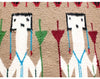 Mary Kee, Yei Rug, Navajo Handwoven, 42" x 28 1/2"