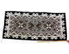 Maggie Elthel, Two Grey Hills Rug, Navajo Handwoven, 78.5in x 35.5in
