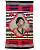 Melissa Benally, Chief Blanket, Pictorial, Chief Manuelito, Navajo Rug, 50” x 29”