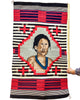 Melissa Benally, Chief Blanket, Pictorial, Chief Manuelito, Navajo Rug, 50” x 29”