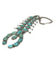 Freddie Maloney, Necklace, Turquoise Mountain, Sterling Silver, Navajo, 24”