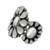 Tyler Brown, Bracelet, Mother of Pearl, Cluster, Navajo Handmade, 6 1/2"