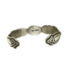 Thomas Jim, Bracelet, Stackable, Silver Applique, Sonoran, Navajo Handmade, 6 1/4"