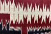 Genevieve Lee, Rug, Storm Pattern, Ganado Red Colors, Navajo Handwoven, 42" x 29"