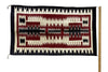 Genevieve Lee, Rug, Storm Pattern, Ganado Red Colors, Navajo Handwoven, 42" x 29"