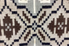 Maggie Elthie, Rug, Two Grey Hills, Navajo Handwoven, 39” x 56”