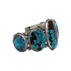 Freddie Maloney, Bracelet, Egyptian Turquoise, Navajo, 6 1/2"