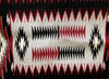 Carolyn,Theresa Begay, Storm Pattern, Navajo Handwoven, 80” x 51”