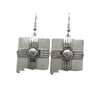 Jimmie James, Earring, New Mexico Zia, Navajo, 2"