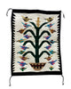 Betty Dougi, Tree of Life, Navajo Handwoven Rug, 21” x 27”