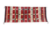 Bessie Yazzie, German Town Revival, Navajo Handwoven, 74" x 27"