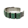 Sheila Tso, Bracelet, Green Kingman Turquoise, Navajo, 6 3/4”