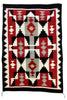 Alice Cook, Ganado Red, Navajo Handwoven Rug, 46” x 31”
