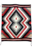 Janelle Nez, Eye Dazzler, Navajo Handwoven Rug, 35” x 28 1/2”