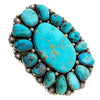 Ben Begaye, Ring, Cluster, Royston, Arizona Turquoise, Navajo Handmade, 11