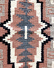 Desbah Hawthorne, Diamond Pattern, Navajo Handwven Rug, 50” x 25”