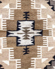 Cecelia Tsosie, Two Grey Hills, Navajo Handwoven Rug, 50” x 29”