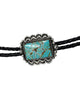 Randy Boyd, Bolo, Number Eight Turquoise, Navajo Made, 34"