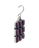 Ernest Rangel, Earrings, Square stones, Purple Spiny Oyster Shell, Navajo Handmade, 1 1/2"