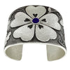 Rebecca Begay, Bracelet, Purple Sugilite, Flower Blossom, Navajo Made, 6 3/8"