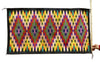 Kaylsey Sorrell, Eye Dazzler, Navajo Handwoven Rug, 49.5” x 27.5”