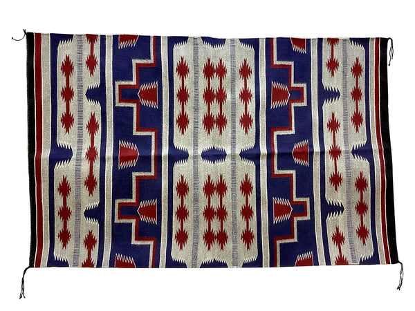 Donald Yazzie, Chief Pattern, Navajo Rug, Handwoven, 76