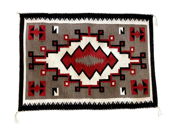 Rita Clah, Ganado Red, Navajo Handwoven Rug, 31'' x 45''