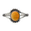 Leonard Jim, Bracelet, Orange Spiny Oyster, Navajo, 6 1/2"