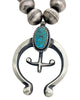 Chris Hale, Necklace, Handmade Beads, Kingman Turquoise, Navajo Handmade,18"