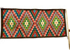 Kaylsey Sorrell, Eye Dazzler, Navajo Handwoven Rug, 56” x 26 1/2”