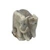 Maxx Laate, Elephant, Deer Antler, Zuni Hand Carved, 1 1/2"