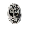 Roy Tracy, Ring, Wild Horse, Sterling Silver, Heavy, Navajo Made, Adjustable