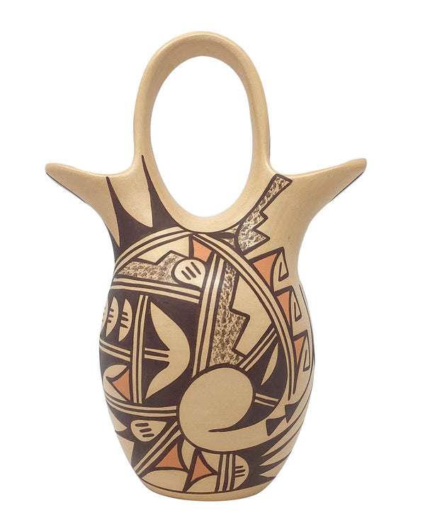 Alta Yesslith, Hopi Pottery, Wedding Vase, Handmade, 10