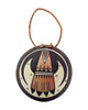 Stetson Setalla, Home Decor Pottery Ornamente, Hopi Handmade, 7 1/2" x 4 1/2"